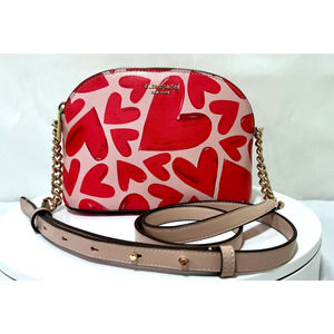 Kate Spade ❤ Cameron Street Hilli Heart Bag Gold Accents Excellent Condition